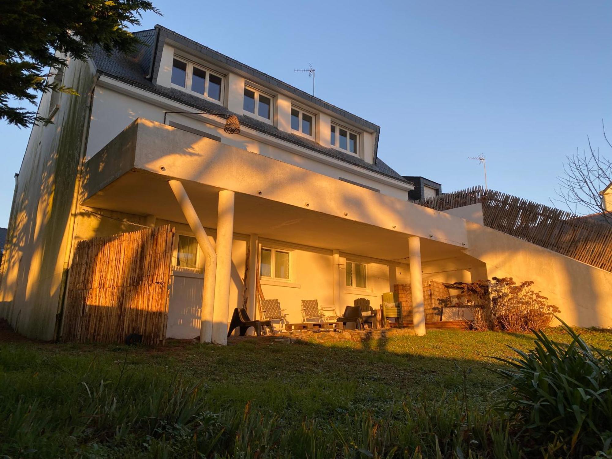 Villa Vieilles Vignes Vue Mer Billiers Exterior foto