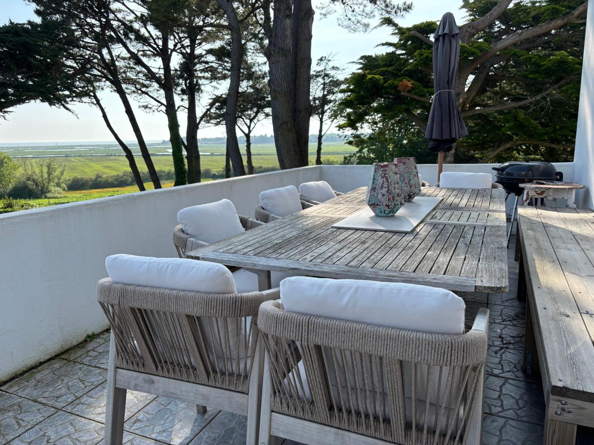 Villa Vieilles Vignes Vue Mer Billiers Exterior foto